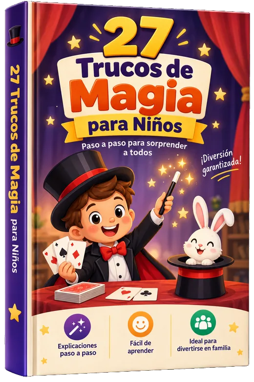 Portada del Bono 3: 27 Trucos de Magia para Niños