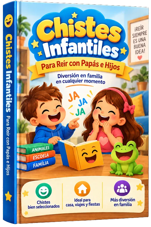 Portada del Bono 4: Chistes Infantiles – Para Reír con Papás e Hijos